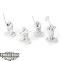 Ogor Mawtribes - 4 Ironguts - grundiert