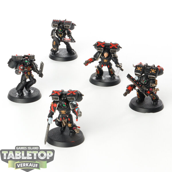 Blood Angels - 5 Death Company - bemalt
