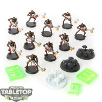 Necrons - 10x Necron Warriors klassisch - im Gussrahmen