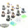 Necrons - 10x Necron Warriors klassisch - teilweise bemalt