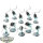 Nighthaunt - 10x Grimghast Reapers - teilweise bemalt