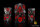 Baron of Dice - World Domination, Red D8 Dice Set (10)