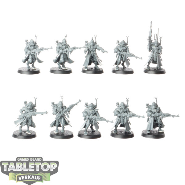 Adeptus Mechanicus - 10 x Skitarii Vanguard - unbemalt