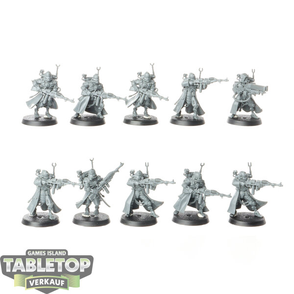 Adeptus Mechanicus - 10 x Skitarii Vanguard - unbemalt