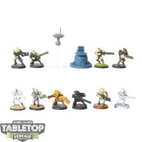Tau Empire - 10 x Fire Warriors Strike Team - teilweise...