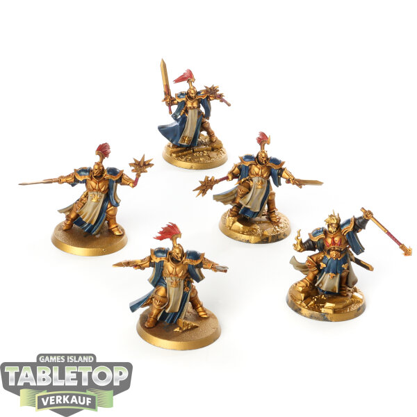 Stormcast Eternals - 5 x Evocators - teilweise bemalt