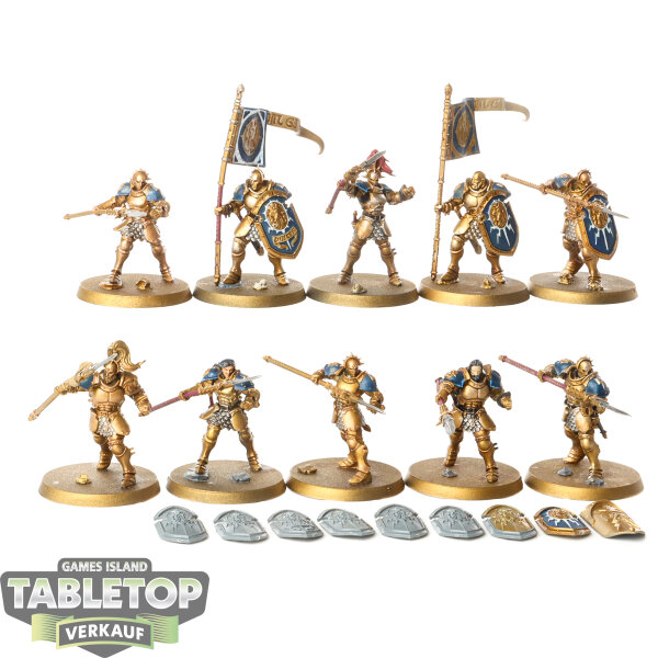Stormcast Eternals - 10 x Vindictors - teilweise bemalt