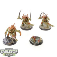 Tyraniden - 3x Tyranid Warriors - bemalt