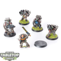 Space Marines - 5 x Devastator Squad - teilweise bemalt