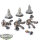 Space Marines - 3 x Primaris Inceptors - bemalt