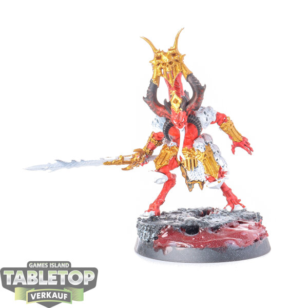 Blades of Khorne - Bloodmaster, Herald of Khorne - teilweise bemalt