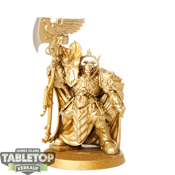 Adeptus Custodes - Captain-General Trajann Valoris - grundiert
