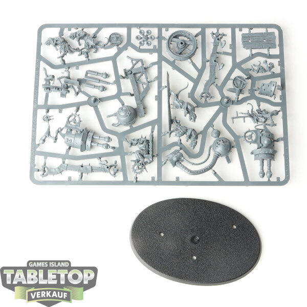 Skaven - Ratling Warpblaster - im Gussrahmen