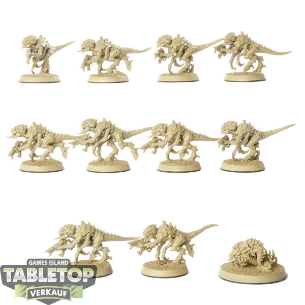 Tyraniden - 10 x Termagants - grundiert
