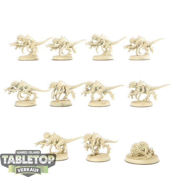Tyraniden - 10 x Termagants - grundiert