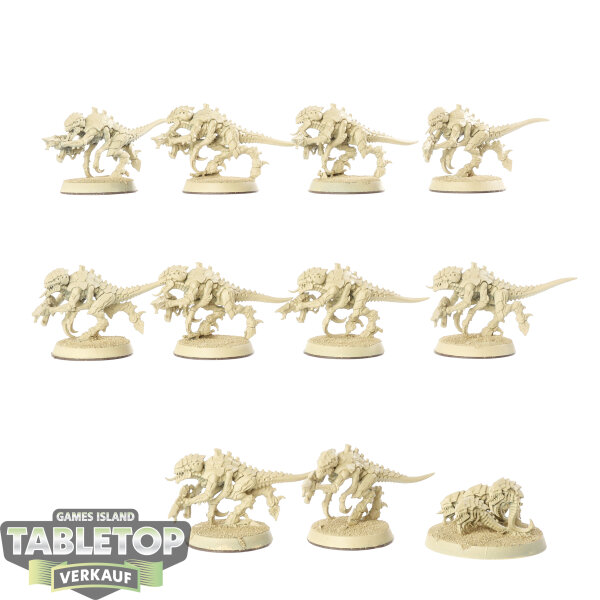 Tyraniden - 10 x Termagants - grundiert