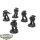 Black Templars - 5 Primaris Crusader Squad - grundiert
