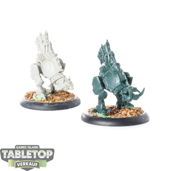 Cryx - 2x Defiler - teilweise bemalt