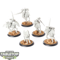 Cryx - 5x Bane Riders - unbemalt