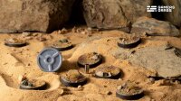 GamersGrass - Desert of Maahl Bases - Round 28mm (x8)