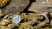 GamersGrass - Highland Bases - Round 28mm (x8)