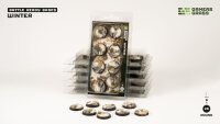 GamersGrass - Winter Bases - Round 28mm (x8)