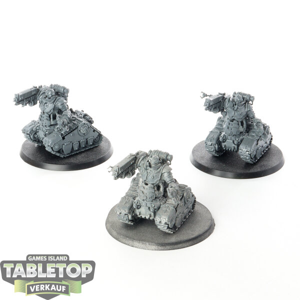 Adeptus Mechanicus - 3 x Kataphron Breachers - unbemalt