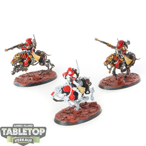 Adeptus Mechanicus - 3 x Serberys Raiders - teilweise bemalt