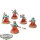 Adeptus Mechanicus - 5 x Fulgurite Electro-Priests - bemalt
