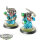 Skaven - 2 Poison Wind Globadiers / Skryre Acolytes klassisch - bemalt