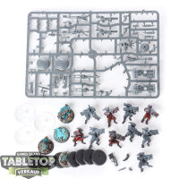 Tau Empire - 10 x Pathfinder Team - teilweise gebaut