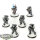 Black Templars - 6x Primaris Crusader Squad - bemalt