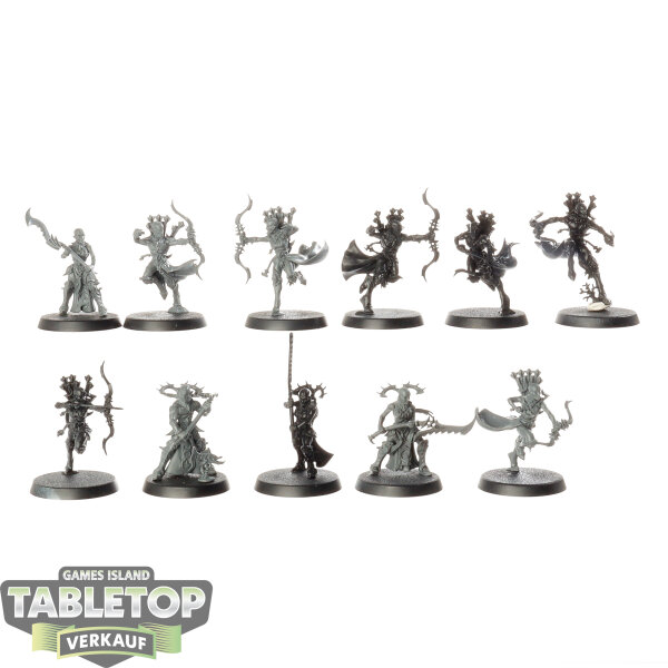 Idoneth Deepkin - 11x Namarti - teilweise bemalt
