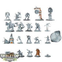 Guild Ball - 13x The Blacksmiths - teilweise bemalt