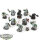 Orks - 10 Ork Boyz klassisch - teilweise bemalt