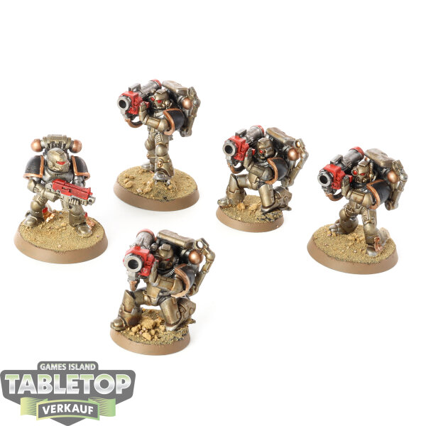 Space Marines - 5 Devastator Squad - bemalt