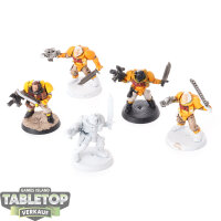 Blood Angels - 5 x Scout Squad klassisch - teilweise bemalt