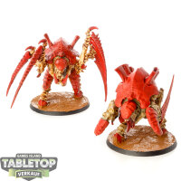 Tyraniden - 2 Carnifex Brood - bemalt
