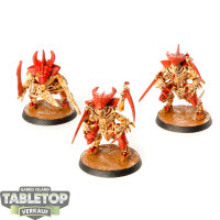 Tyraniden - 3 Tyranid Warriors - bemalt