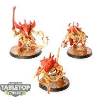 Tyraniden - 3 Tyranid Warriors - bemalt