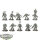 Space Wolves - 10 Grey Hunters - unbemalt