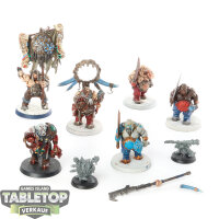 Ogor Mawtribes - 6x Ogor Gluttons - bemalt