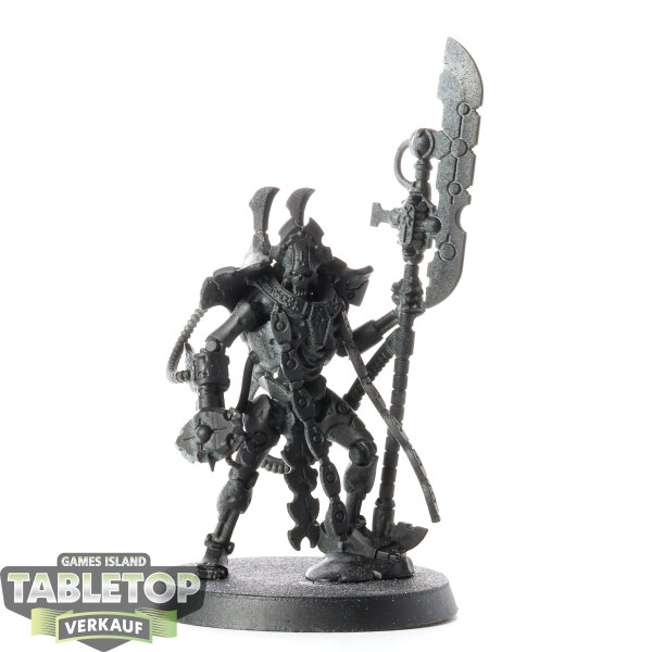 Necrons - Overlord with Tachyon Arrow - grundiert