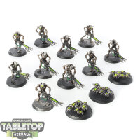 Necrons - 10 x Necron Warriors - bemalt