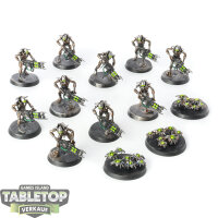 Necrons - 10 x Necron Warriors - bemalt