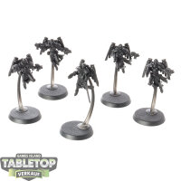 Adepta Sororitas - 5 x Seraphim Squad - grundiert