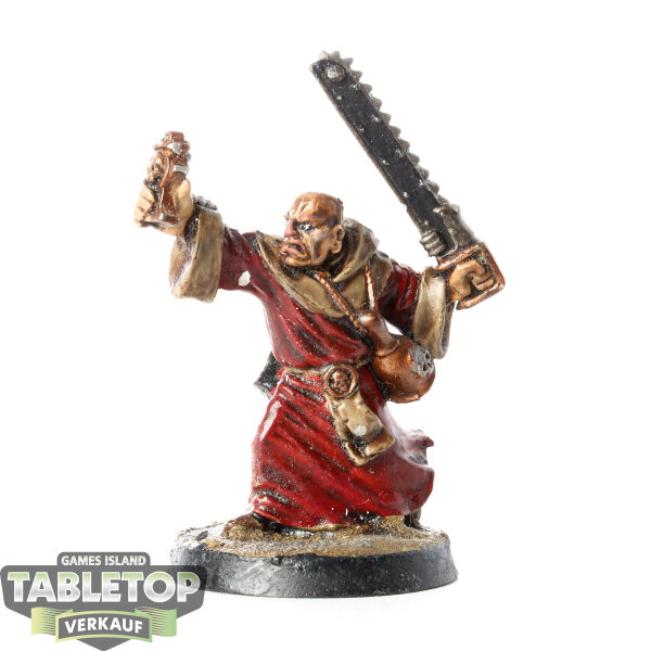 Adepta Sororitas - Preacher with Chainsword - bemalt