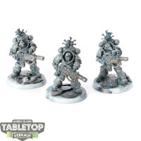 Space Wolves - 3x Primaris Eradicators - teilweise bemalt