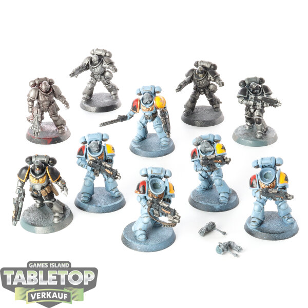 Space Wolves - 10x Intercessors - teilweise bemalt