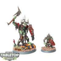 Orruk Warclans - Killaboss with Stab-grot - bemalt